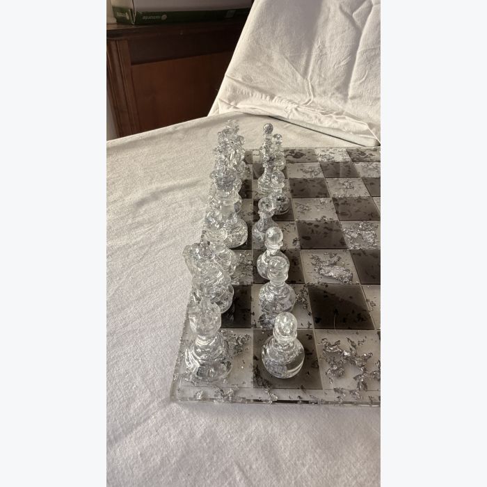 Echiquier en résine époxy