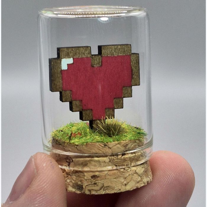 Cœur de Vie Zelda – Mini Gamer Decor – Cadeau geek