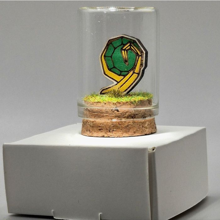 Émeraude Kokiri Zelda – Mini Décoration Gamer – Cadeau fan Nintendo