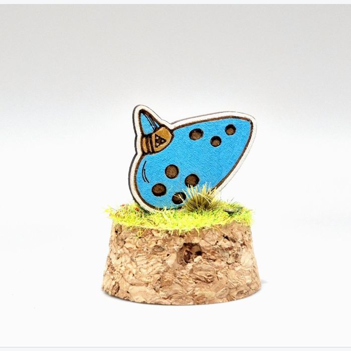 Ocarina Zelda – Mini Décoration Gamer – Cadeau fan Nintendo
