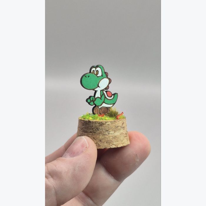 Yoshi Nintendo – Mini Décoration Gamer – Cadeau fan Mario