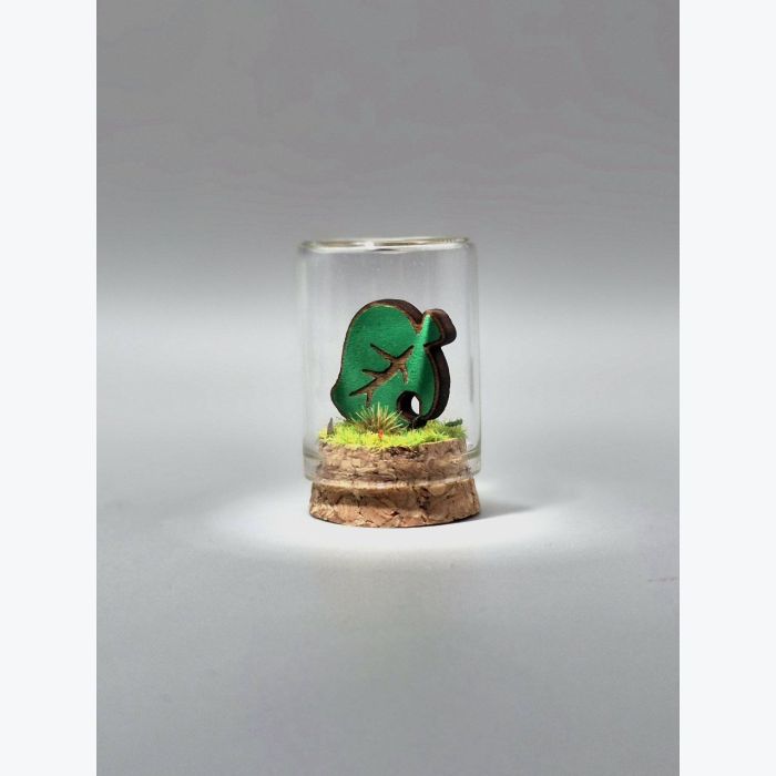 Animal Crossing Feuille – Mini Décoration Gamer – Cadeau fan Nintendo