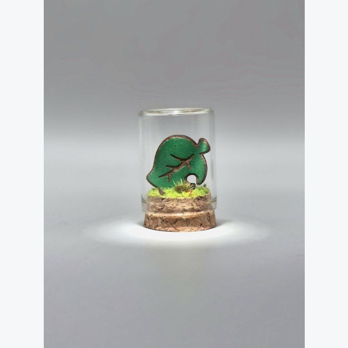 Animal Crossing Feuille – Mini Décoration Gamer – Cadeau fan Nintendo