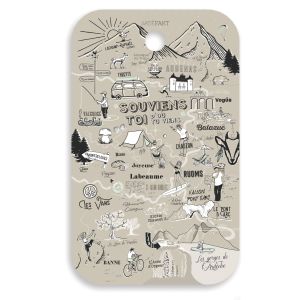 Planche apéro "Souviens Toi d'où tu viens", Planche à découper