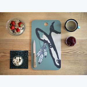 Planche apéro "Chèvre", Planche à découper