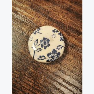 L'encre du vent. Bisous de poche bleu fleur