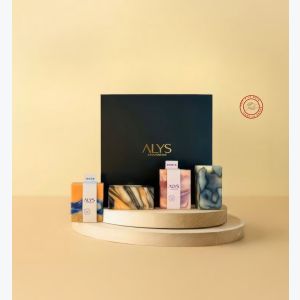 Coffret - 4 savons saponifiés à froid