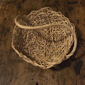 Panier en rotin-entrelacs
