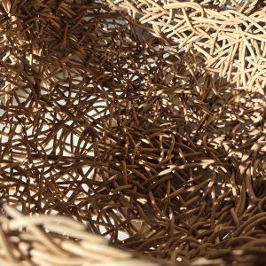 Panier en rotin-entrelacs