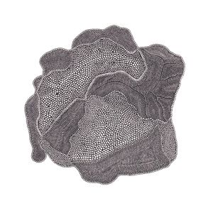 Paysage, dessin au stylo