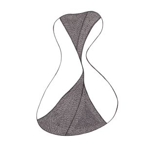 Temps-sablier, dessin au stylo