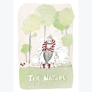 Impression A3 risographie "Thé nature"