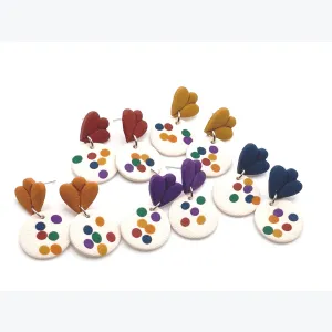 Boucles d’oreilles CÉLESTE collection CIRCUS, acier inoxydable hypoallergénique