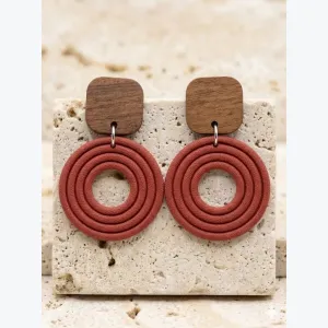 Boucles d’oreilles ESMERALDA collection ÉTÉ INDIEN, acier inoxydable hypoallergénique