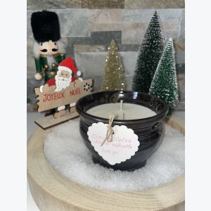 Bougie artisanale noire