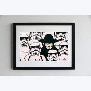 Photo encadrée d'un mur à Berlin