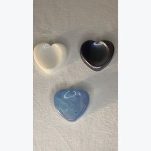 Pierre de sérénité en forme de cœur