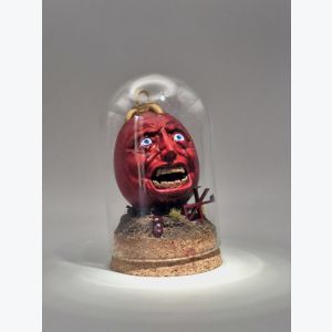 Diorama Beherit Eclipse  sous cloche – Figurine artisanale inspirée de Berserk