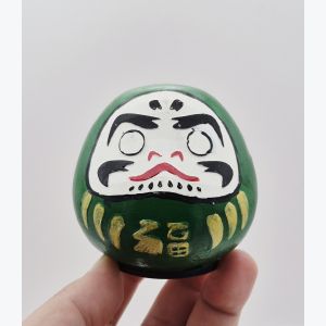 Daruma en Plâtre Peint à la Main | Figurine Japonaise Artisanale