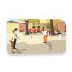 Planche apéro "Pétanque à Labeaume", Planche à découper