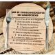 Planche apéro "LES 10 COMMANDEMENTS DE L'ARDÈCHOIS", Planche à découper