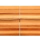 Tabouret Mezenc en bois Bayadère