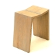 Tabouret Mezenc en bois de chêne