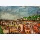 Lyon, couleurs renaissance : tableau ou s'entrecroisent peinture et photo