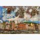 Lyon, couleurs renaissance : tableau ou s'entrecroisent peinture et photo