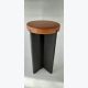 Tabouret / Guéridon / Bout de canapé - BLACK CROSS