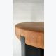 Tabouret / Guéridon / Bout de canapé - BLACK CROSS