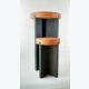Tabouret / Guéridon / Bout de canapé - BLACK CROSS