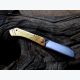 Couteau pliant 2 clous en Laiton