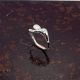 Bague - Brûlure argent et perle