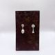 Âme - Boucles d'oreilles en argent et 925 et perles