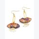 Boucles d’oreilles GEREMIA collection GLAMOUR, Plaqué or et acier inoxydable sans nickel