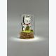 Mini Maneki-Neko sous Cloche – Porte-Bonheur Japonais Artisanal