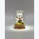 Mini Maneki-Neko sous Cloche – Porte-Bonheur Japonais Artisanal